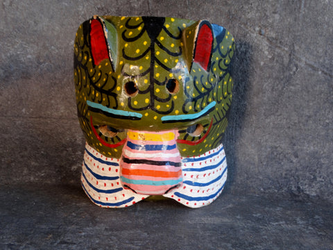 Guatemalan Jaguar Mask M2924