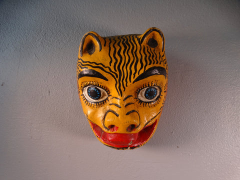 Mexican Folk Art Mask - El Tigre - M2942