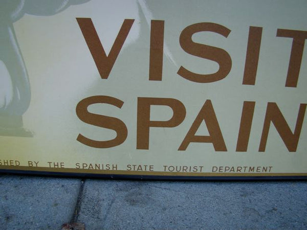 Visit Spain Travel Poster By Jose Morell 1941 P083