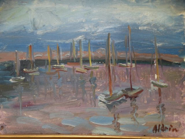 Anders Aldrin Landscape - California Harbor P1132