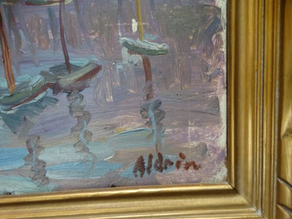 Anders Aldrin Landscape - California Harbor P1132