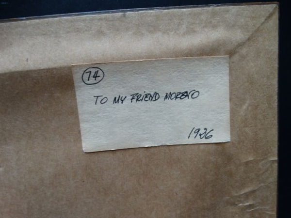 Anders Aldrin Portrait of Moreno P1138