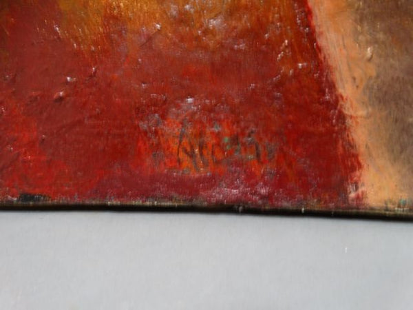 Anders Aldrin Sunflowers Oil on Canvas P1318