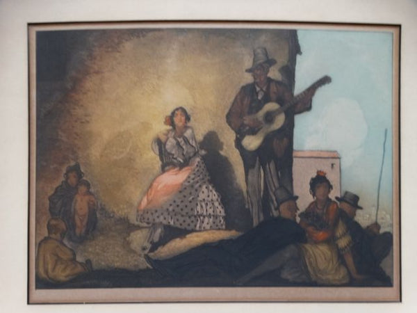 Andre C. Lambert: Spanish Scene Etching