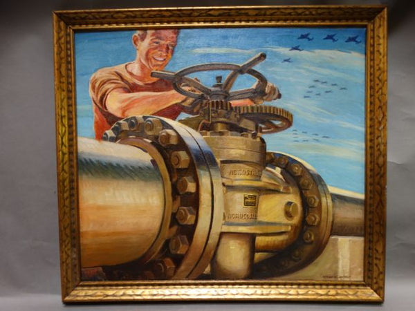 Vernon Morse WWII Original Art for Propaganda Poster