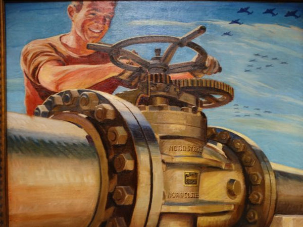 Vernon Morse WWII Original Art for Propaganda Poster