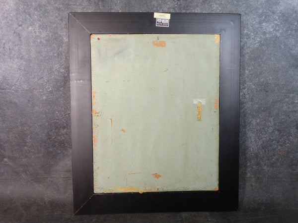 W. B. Presnal Mid-Century Cubist Abstract Oil on Board