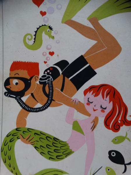 Phyllis Morgan: Diver and Mermaid