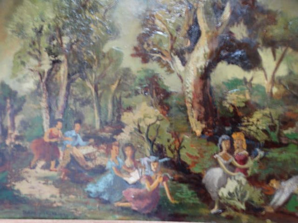 Dorothy Sklar 1906-1996 Oil on Board 1953 P1454