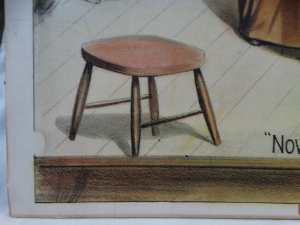 BEACON LIGHTS Original Silent movie poster Circa 1910 Banditos p1458