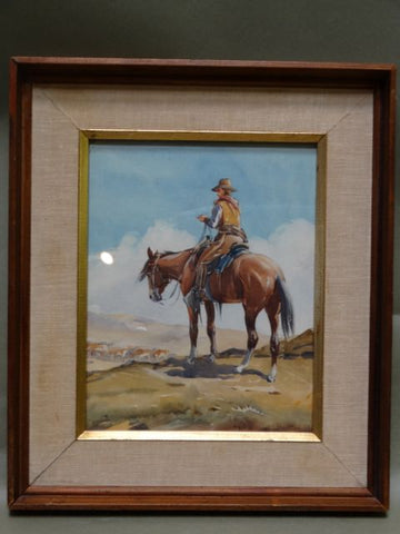 Ernest Smythe “Cowboy on Horse”