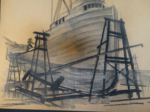 Sam Hyde Harris: Boat dock #12