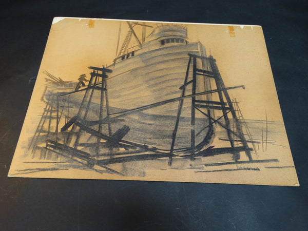 Sam Hyde Harris: Boat dock #12