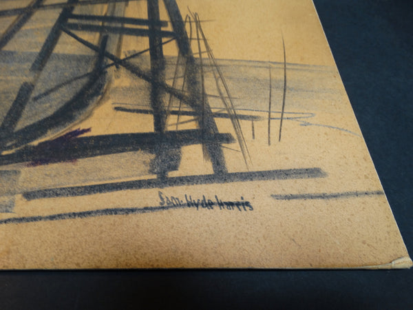 Sam Hyde Harris: Boat dock #12