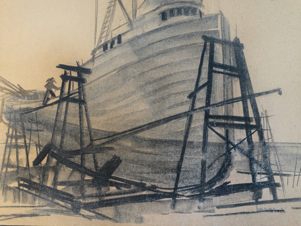 Sam Hyde Harris: Boat dock #12