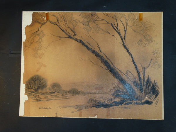 Sam Hyde Harris: Carlsbad Ranch Sketch #5