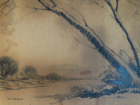 Sam Hyde Harris: Carlsbad Ranch Sketch #5