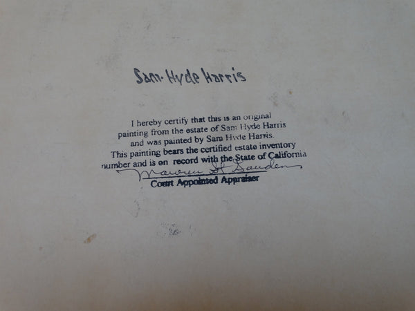 Sam Hyde Harris: Carlsbad Ranch Sketch #5