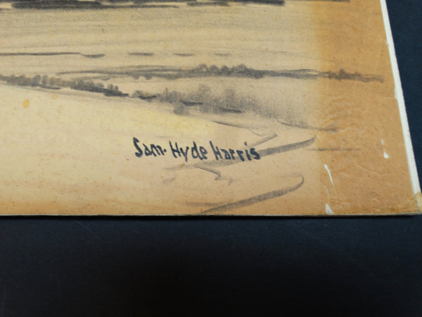 Sam Hyde Harris: California Hillside Sketch #8