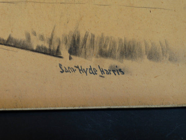 Sam Hyde Harris: Mountain Landscape Sketch #9