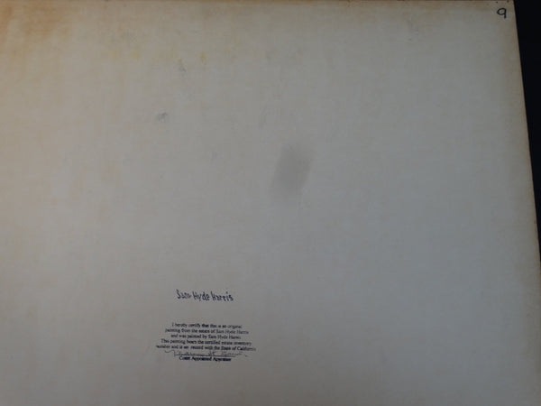 Sam Hyde Harris: Mountain Landscape Sketch #9