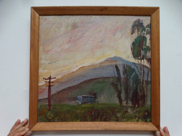 Ejnar Hansen: "Telephone Pole Road"P2011