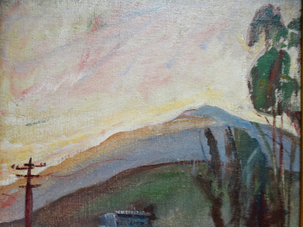 Ejnar Hansen: "Telephone Pole Road"P2011