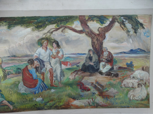 Ejnar Hansen: California Mural Study