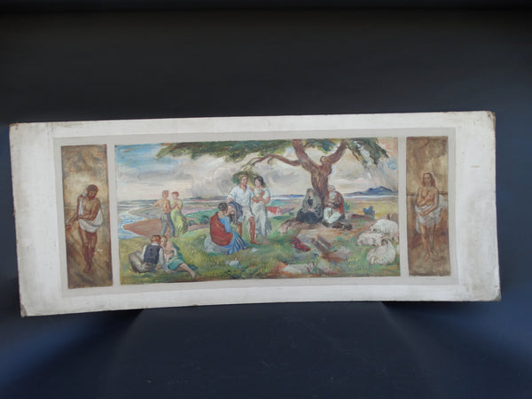 Ejnar Hansen: California Mural Study