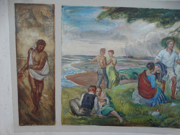 Ejnar Hansen: California Mural Study