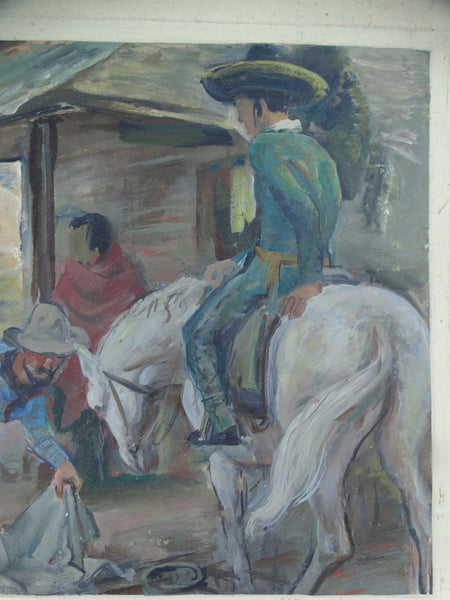 Ejnar Hansen: Yerington, Nevada (mural study)