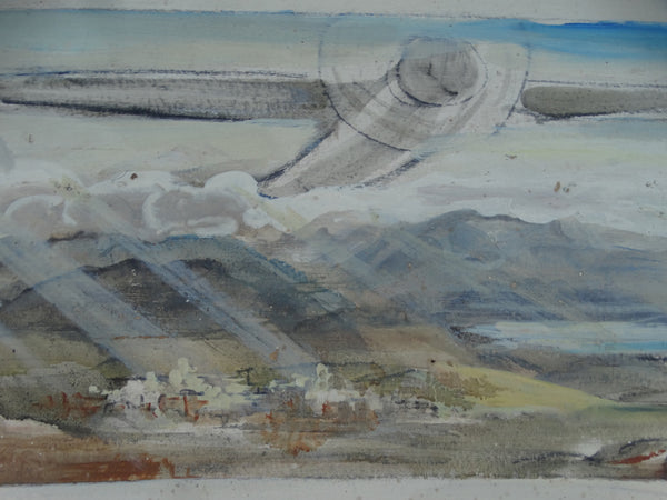 Ejnar Hansen: The Journey West: California Mural Color Study