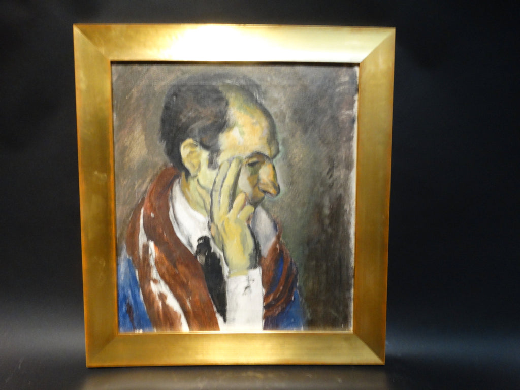 Ejnar Hansen: Self Portrait, Profile