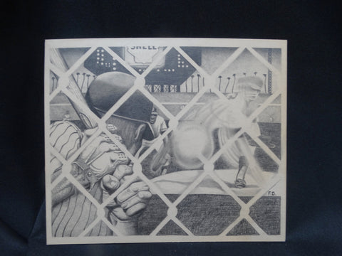 Frank Gutierrez: Through the Chainlink Fence at Dodger Stadium