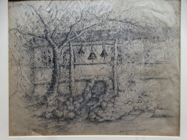 Bess Haddon Canright - Old Adobe House, Olvera Street