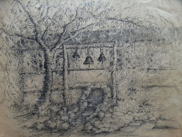 Bess Haddon Canright - Old Adobe House, Olvera Street