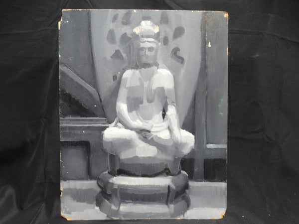 Albert J Londraville Seated Nude (with Buddha on the Back) 1950 P2149