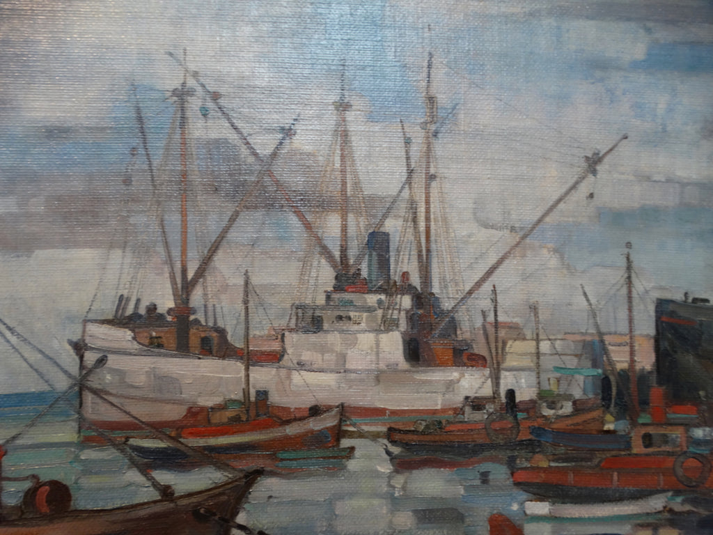 Richmond Irwin Kelsey: Santa Barbara Harbor