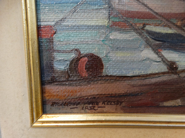 Richmond Irwin Kelsey: Santa Barbara Harbor