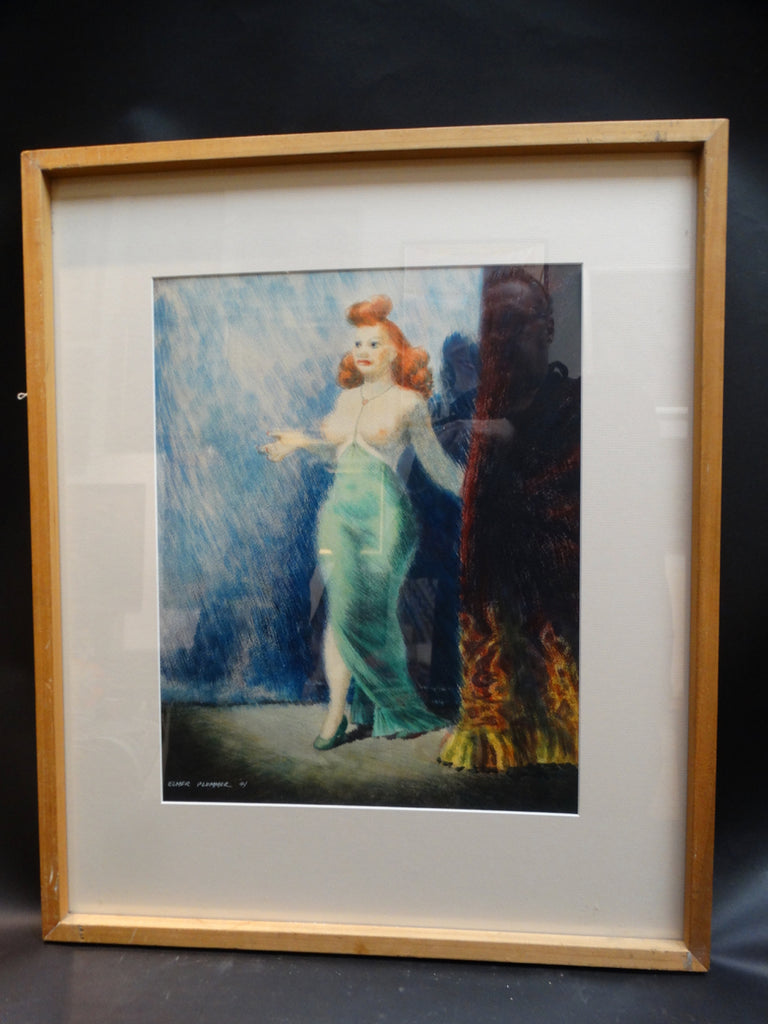 Elmer Plummer Red Headed Burlesque Performer (Betty Jane Rowland) 1941 P2197