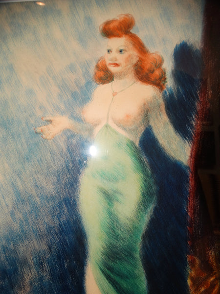 Elmer Plummer Red Headed Burlesque Performer (Betty Jane Rowland) 1941 P2197