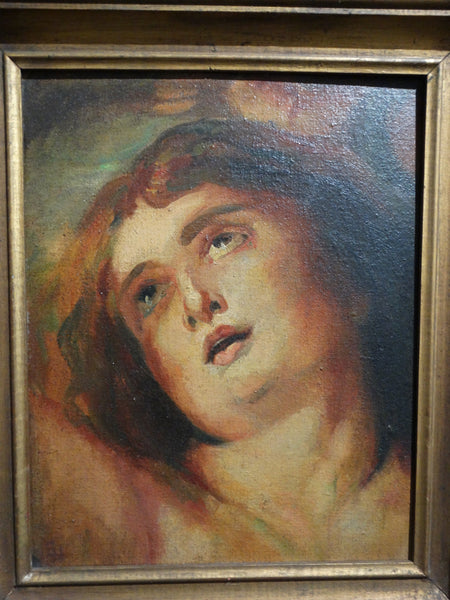 Ejnar Hansen Oil Study of a Classical Head