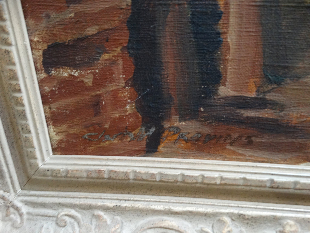 Clark Provins: Still Life in Basement, 1938