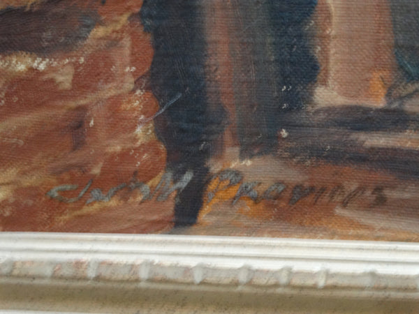 Clark Provins: Still Life in Basement, 1938