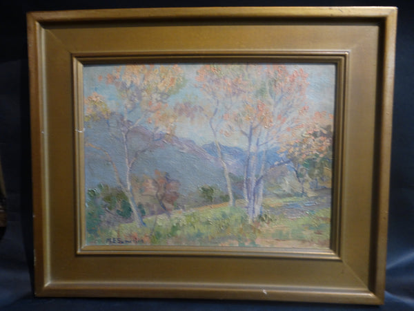 Mabel Sumerlin (1979-1956) Landscape - A Stand of Trees c 1930