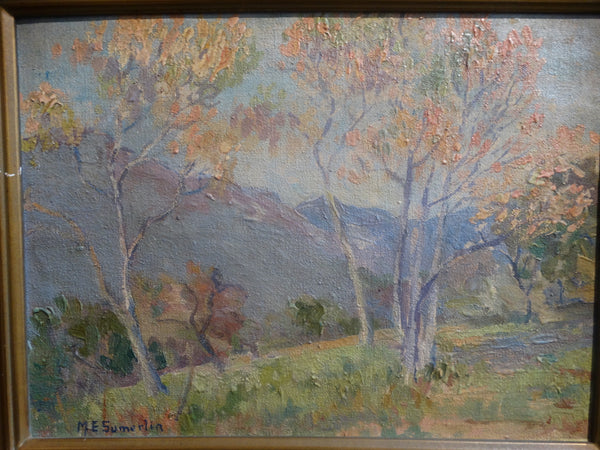 Mabel Sumerlin (1979-1956) Landscape - A Stand of Trees c 1930