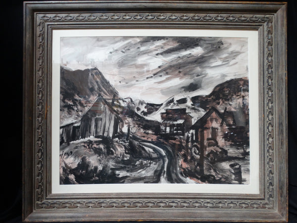 Dan Lutz: Watercolor of Western Village