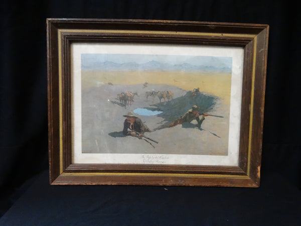 Frederic Remington western prints - Pair P2280, P2281