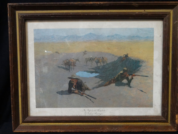 Frederic Remington western prints - Pair P2280, P2281