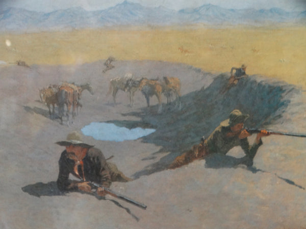 Frederic Remington western prints - Pair P2280, P2281